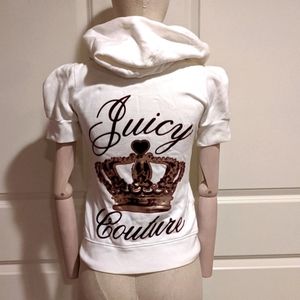 Juicy Couture sweatshirt | White | Small